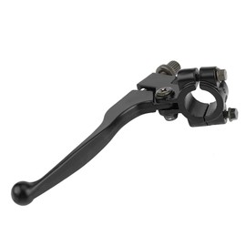 Clutch Lever, 22mm 7/8" Motorcycle Universal Short Clutch Brake Lever CNC Adjustable Aluminum Brake Clutch Lever Fits 50CC - 125CC Dirt Pit Bike