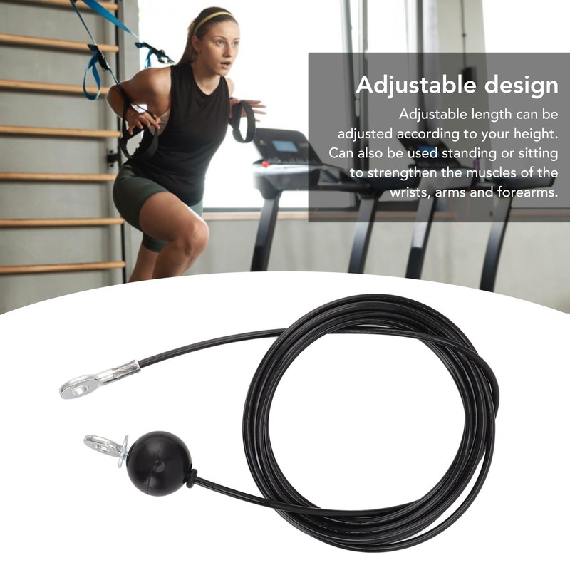 Odorkle Fitness Pulley Cable, Heavy Duty Steel Wire Pulldown Cable