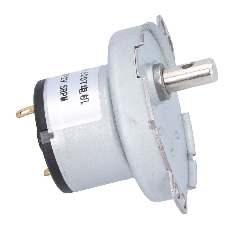 JS‑520T Synchronous Motor Durable DC 12V 5RPM Gear Motor for