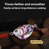 Spinner Baits - Spinnerbait Fishing Lures Long-Distance Casting Sinking,Hook Sequins