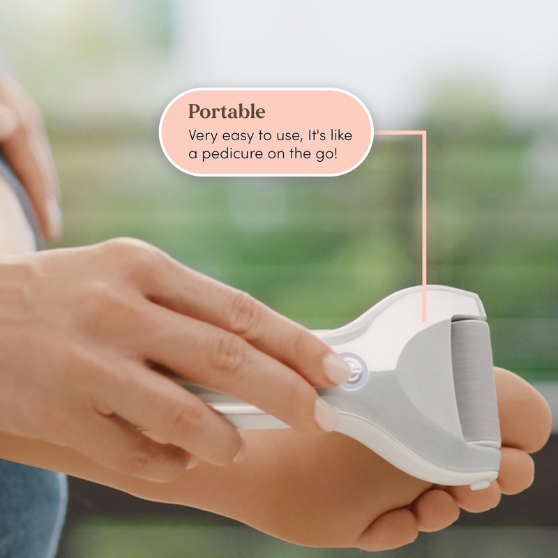 Personal Pedi Diamond Electric Foot Callus Remover for Feet -