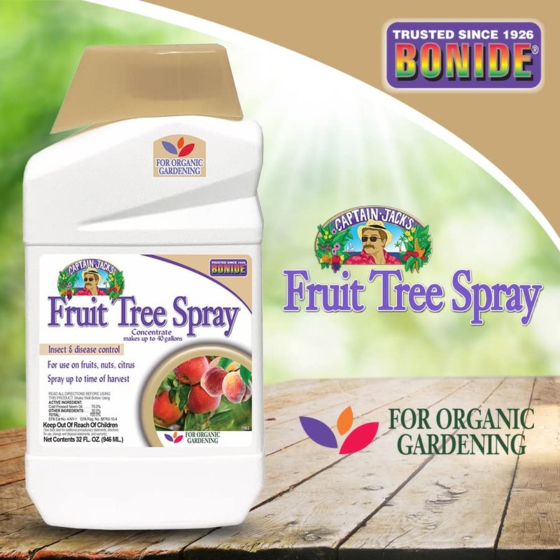 Bonide Captain Jack's Fruit Tree Spray, 32 oz Concentrate, Insect