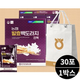 Living Factory Bellflower Bellflower extract Gangwon-do Nonghyup 30 packets 1 box / 도라지 진액 강원도 농협 30포 1박스
