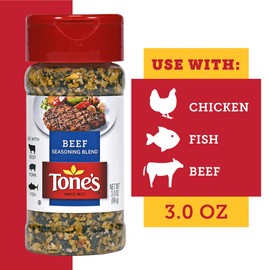 Tone's Beef Seasoning Blend, 3.00 Ounce