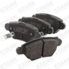 STARK SKBP-0010077 Brake Pad Set, Disc Brake Disc Brake Pads,