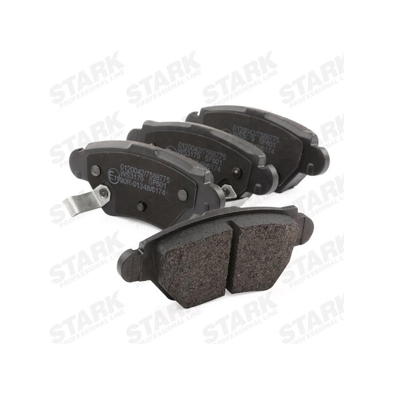 STARK SKBP-0010077 Brake Pad Set, Disc Brake Disc Brake Pads,