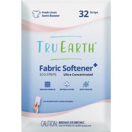 Tru Earth (12-32pk)-Tru Earth Eco-Strips Fresh Lin Fabric Softener TE-US-LA-SFXFL