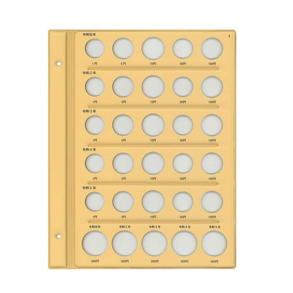 Tae Reiwa C-40S1 Coin Album for Regular Coins, Spare Mount