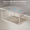 Janebert Extendable Under Shelf Storage Basket, Hanging Baskets Under Cabinet