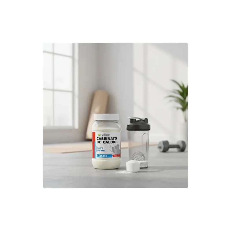 Caseinato De Calcio 300 Gramos Livenature Producto Premium