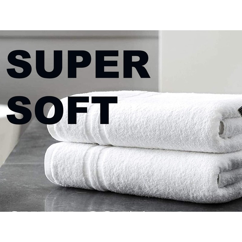 DARWEN STAR Bath Towel Set, 100% Luxury 2 x Cotton