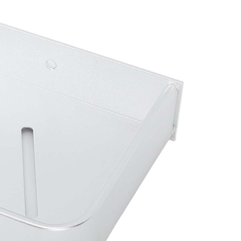 Bathroom Space Aluminum Shelf Bathroom Wall Mounted Drill Free Shelf