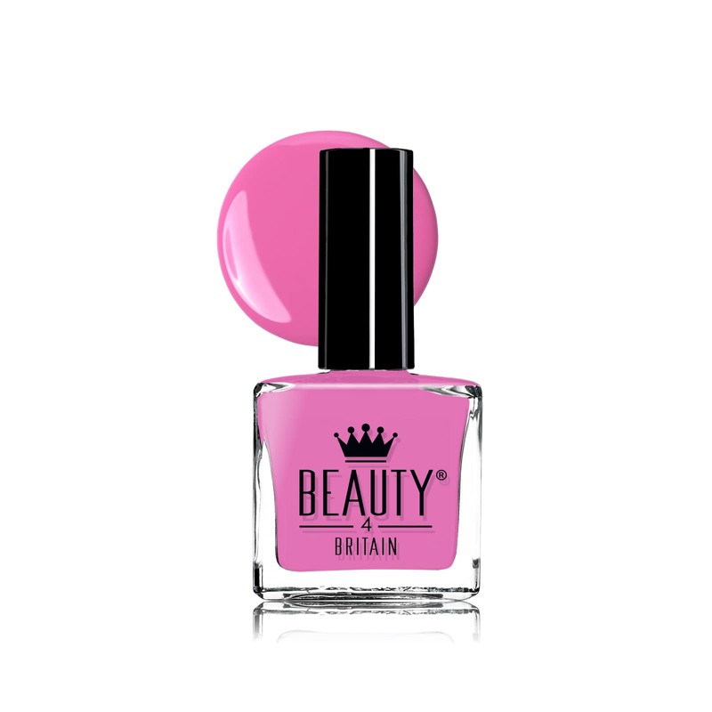 Beauty4Britain 6 x Luxury Nail Polish 6 Different Bright Rainbow