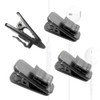 COCO Portable Accessories (Set of 4), Black, Earbud Clips, Secured,