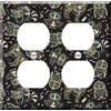 Double Duplex Outlet Cover Wall Plate - Day of the