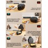 FOHERE Waffle Cone Maker Machine and Ice Cream Bowl Maker