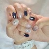 Dara Beauty January 2026 Art of the MonthNavy Nail❣ -