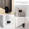 10 Topes de Puerta Montado en el Piso, Topes Cilíndrico