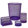 Plus Office - CQU-3172-PU&nbsp;&ndash;&nbsp;Schreibtisch-Set, Violett