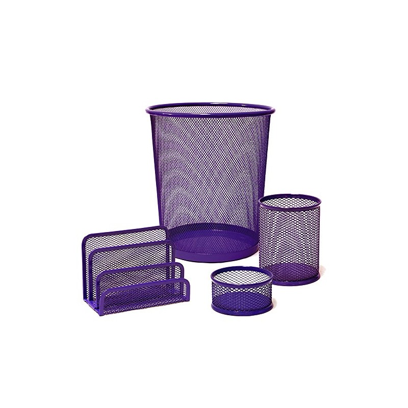 Plus Office - CQU-3172-PU&nbsp;&ndash;&nbsp;Schreibtisch-Set, Violett