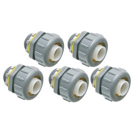 Arlington NMLT75-5 Non-Metallic 3/4-Inch Straight Liquid-Tight Connector, 5-Pack