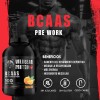 Aminoácidos Pre Entreno Bcaas Wild Beard 1kg Sabores 100serv