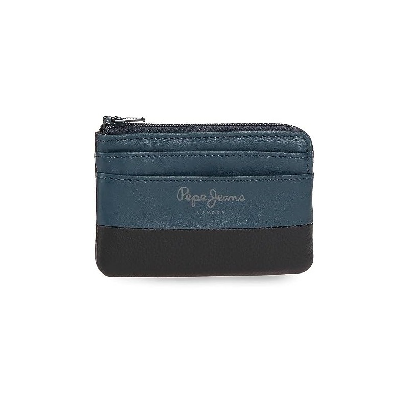 Pepe Jeans Topper Cowhide Leather Wallets Black Brown Various Sizes,