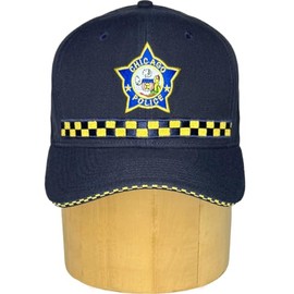 Chicago Police HIGH Crown Baseball Cap - Supervisor Dark Navy