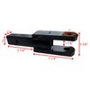 Tractor Clevis Ball Mount Coupler Receivers 2" Hitch Tube (6,000