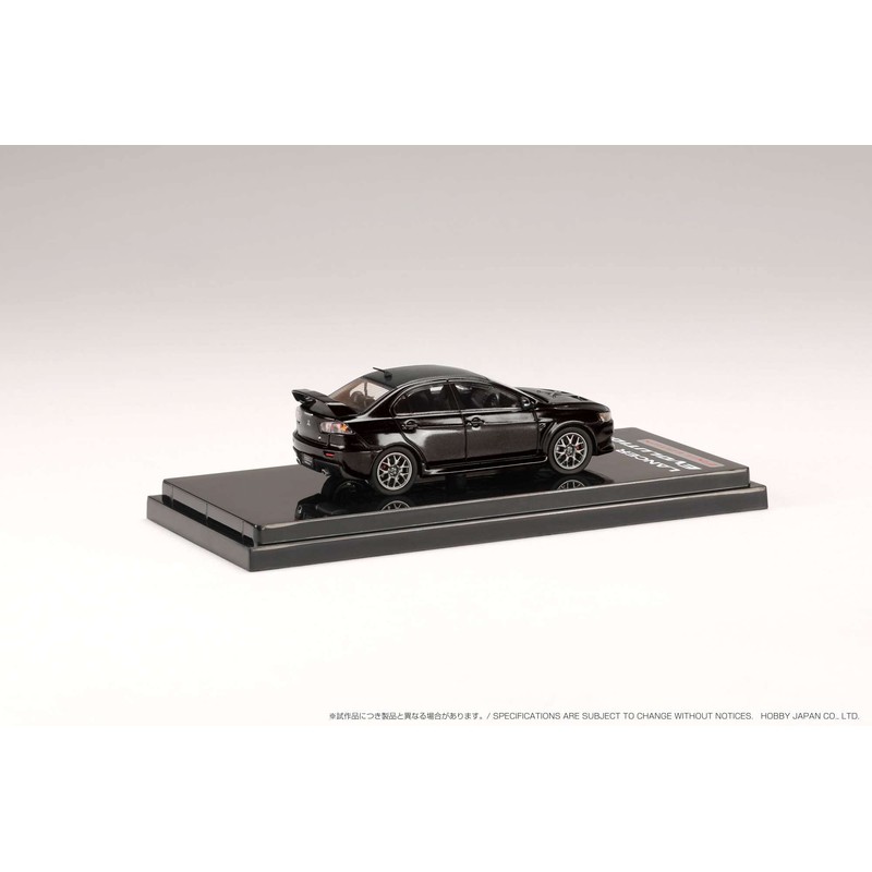 1/64 Mitsubishi Lancer Evolution 10 Final Edition Phantom Black Pearl/Carbon
