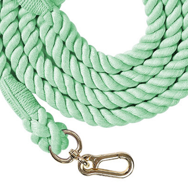 Handcrafted Dog Leash Multifunctional Double Head Braiding Dog Training Leash