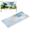 Aquarium Background Decoration Self Adhesive 3D Effect Fish Tank Backdrop