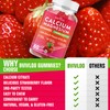 Calcium Gummies 1000mg with Vitamin D3 K2 & B Complex,