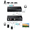 HDMI Audio Separator, Optical Digital 4K@60Hz, HDMI Switcher, 2 in