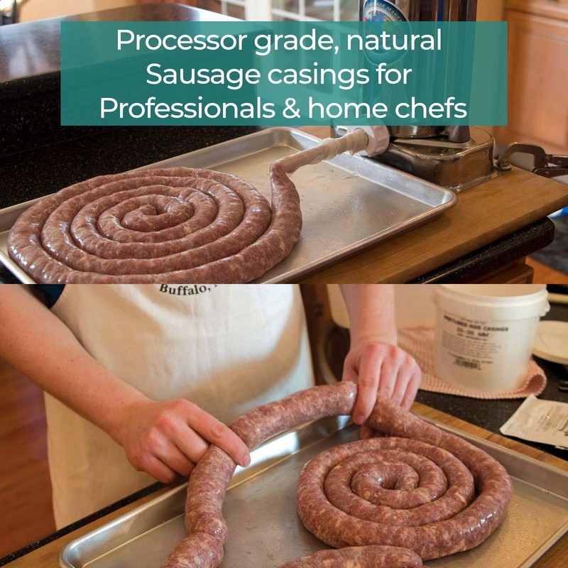The Sausage Maker Natural Hog Sausage Casings 32 To 35
