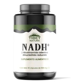 Suplemento NADH+ Colágeno Magnesio 30 Cápsulas Tibet Natura