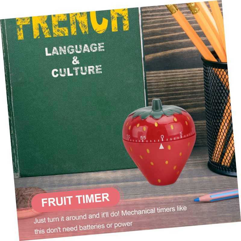 SHOWERORO Fruit Shape Mechanical Countdown Timer for Home Baking Cooking