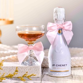 Rainbow Pana 60 Pack Twist Tie Bows for Treat Bags 3" Baby Pink Satin Ribbon Bows for Package Craft Gift Wrapping Decoration