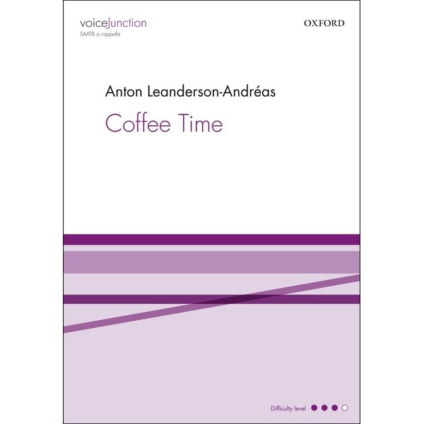 Coffee Time: Vocal score (Voice Junction)