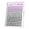 VEYESBEAUTY Lash Clusters Individual Eyelash Extensions Thin & Invisible Band