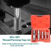 KEWAYO NPT Thread Forming Taps - 5 Pieces 1/8", 1/4",