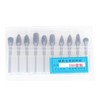 One Set 10 Tungsten Steel Carbide Burrs for Rotary Tool