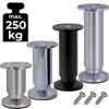 STAHLIA® Set of 4 VIGO Feet for Sofa, Bed, Cupboard