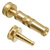 Twinkle Star Solid Brass Heavy Duty Adjustable Twist Hose Nozzle