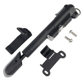 zalati Mini Bike Pump with Pressure Gauge 120 PSI Portable for Schrader and Presta Road & Mountain Bike