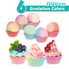 LWMTT Pack of 300 Muffin Cases Paper Mini Muffins Paper