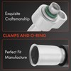 A-Premium A/C Suction and Discharge Line Hose Assembly Compatible with