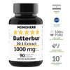 MONOHERB Butterbur Extract 1000 mg - 90 Vegetarian Capsules
