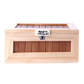 XINHOME Don't Touch Useless Box with Attitude Leave Me Alone Surprises Machine-Gags & Practical Joke Decorative & Endless Fun- Cute Tiger