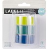 We R Memory Keepers Labelit .75" Emboss Tape Rolls 3/Pkg-Cool